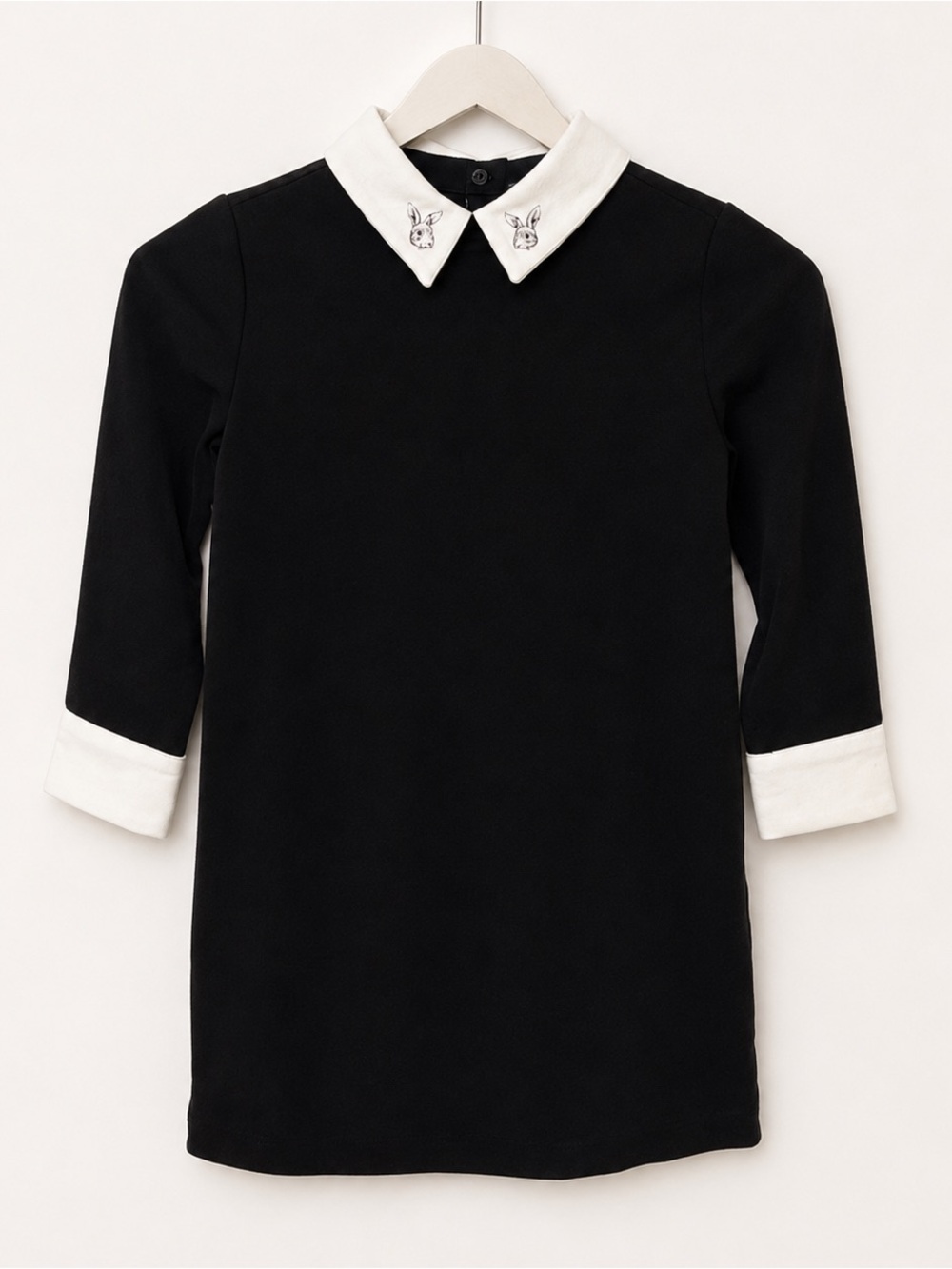 Victoria Beckham Target Girls Bunny Collar Shift Dress XS 4–5